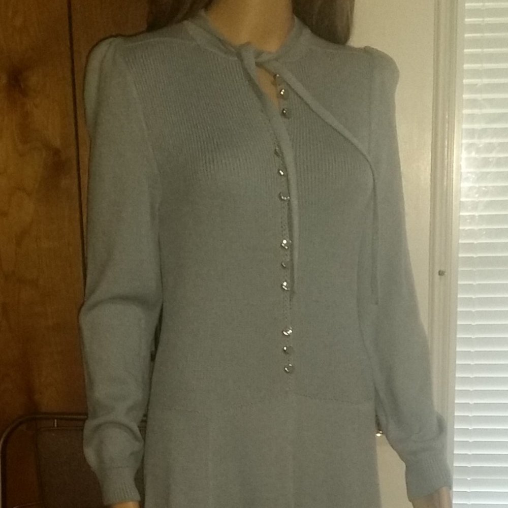 Vintage St. John Designer Sweater Dress